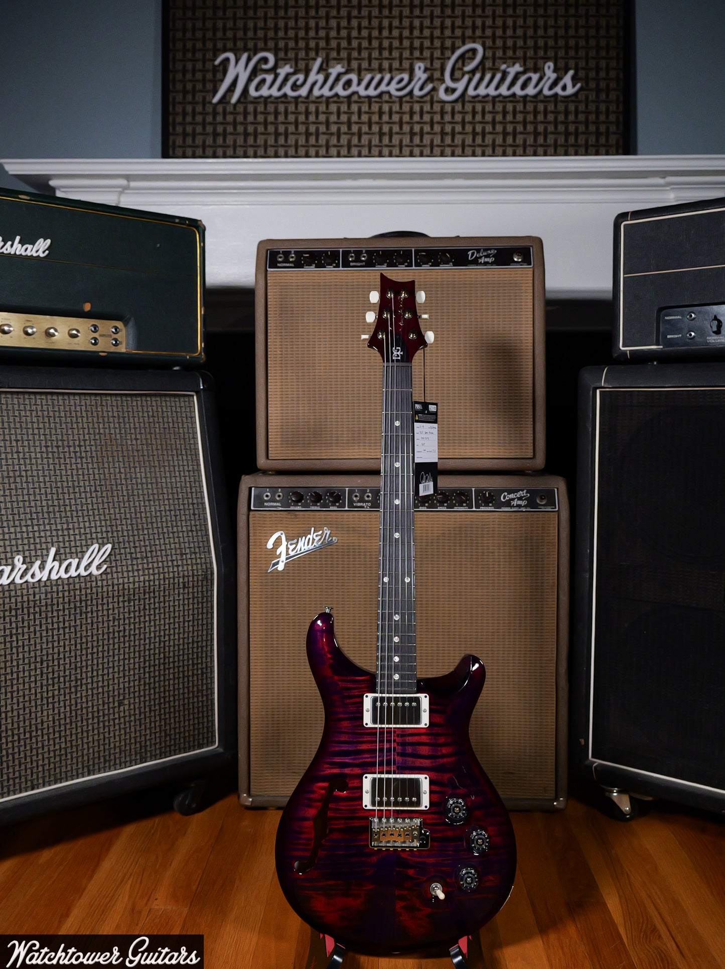 Paul Reed Smith PRS Semi Hollow DGT *Sprayer's Choice* Raspberry