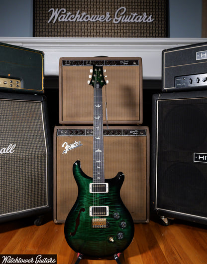 Paul Reed Smith PRS Semi Hollow 10 Top DGT *Sprayer's Choice* Emerald Green Burst