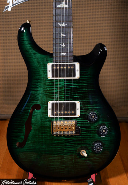 Paul Reed Smith PRS Semi Hollow 10 Top DGT *Sprayer's Choice* Emerald Green Burst