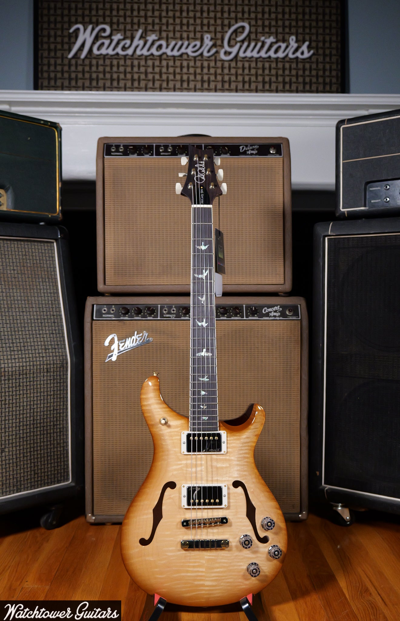 Paul Reed Smith PRS McCarty 594 Hollowbody II 10 Top *Sprayer's Choice* Vintage Natural