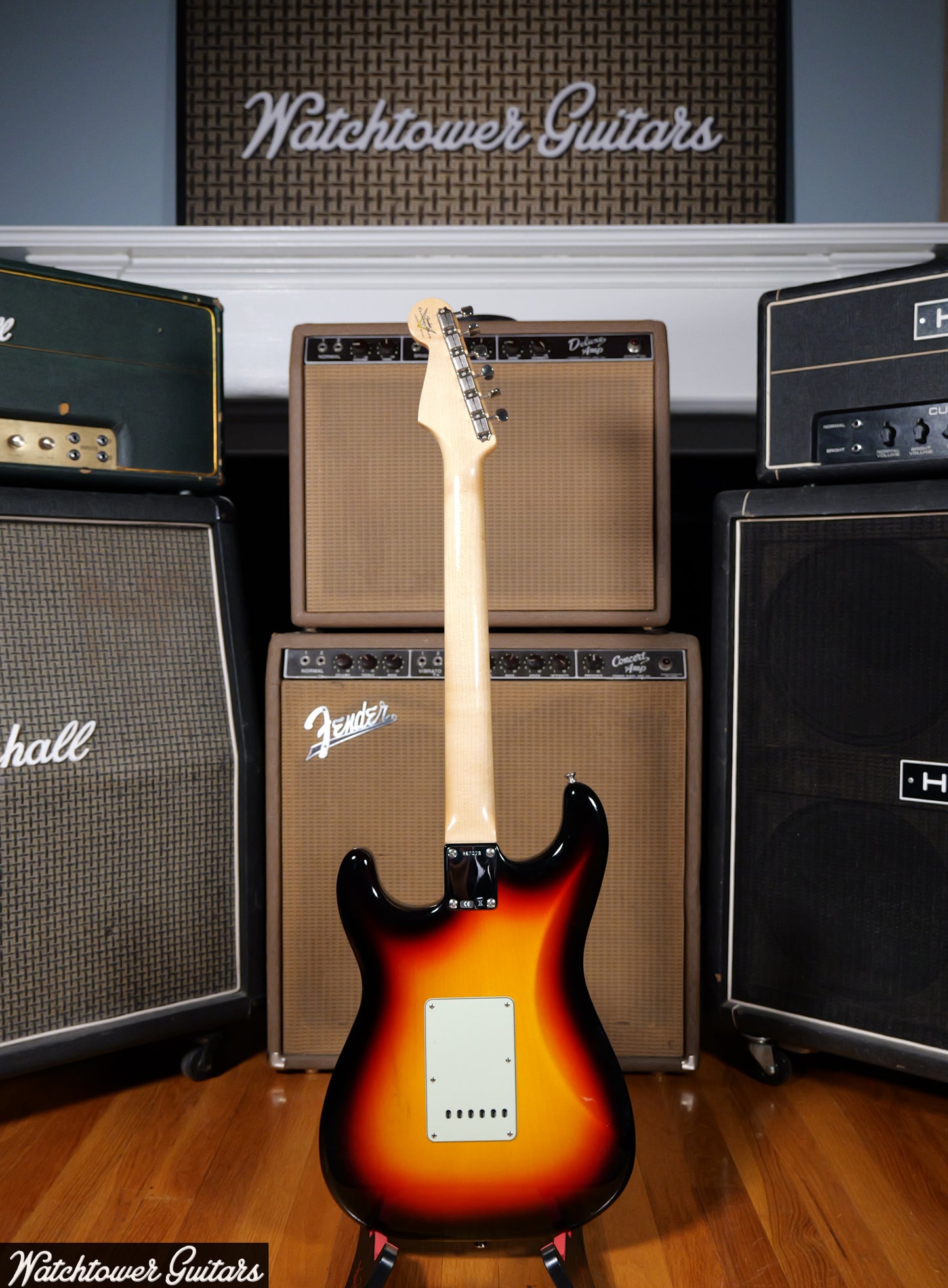 2016 Fender Custom Shop Wildwood 10 1961 NOS Stratocaster Sunburst