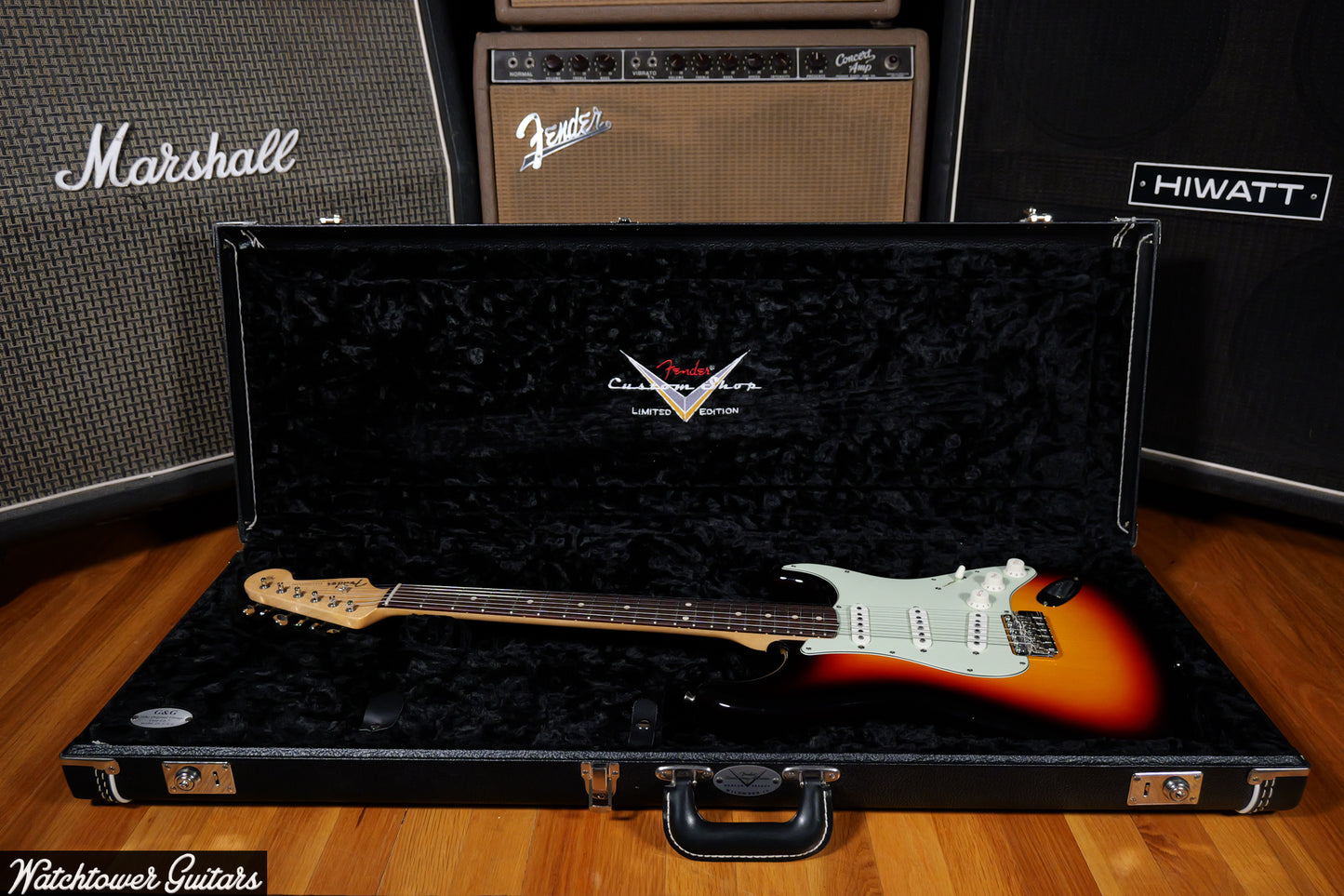 2016 Fender Custom Shop Wildwood 10 1961 NOS Stratocaster Sunburst