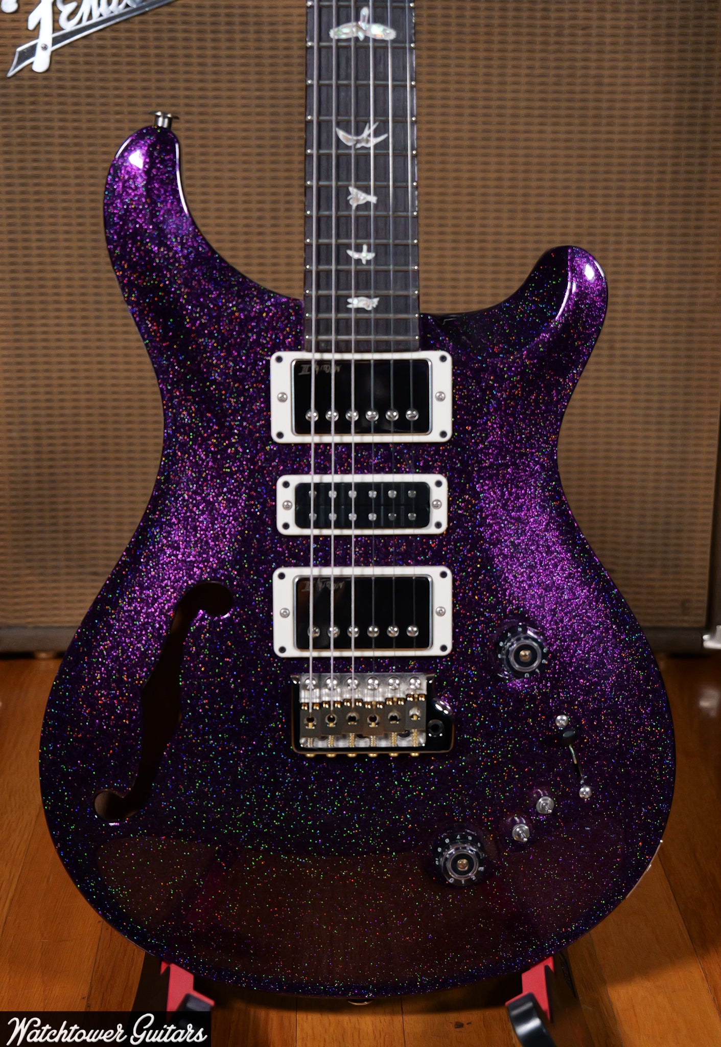 Paul Reed Smith PRS Special Semi Hollow *Sprayer's Choice* Purple Holoflake