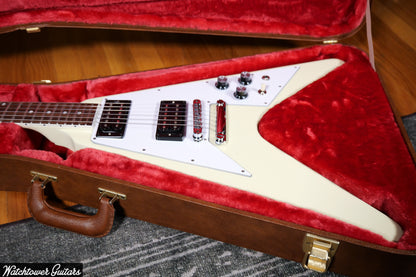 2023 Gibson Flying V 70s Reissue Classic White