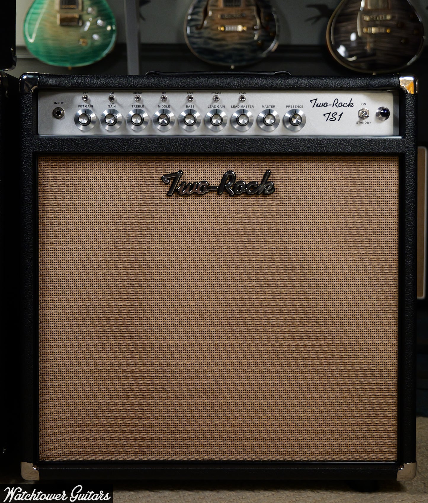 Two Rock TS-1 50 Watt 1x12 Combo Black Bronco & Cane Grill