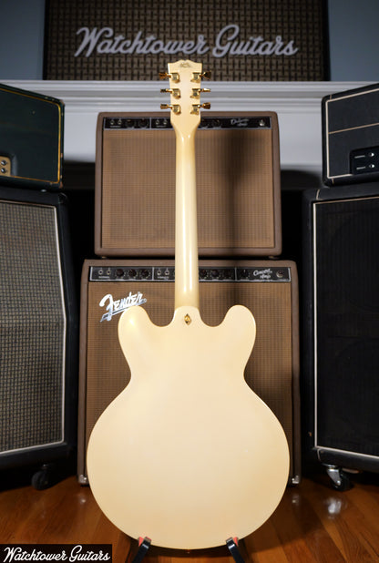 1983 Gibson Custom Shop ES-335 *Rare Custom Color* Pearl White with Gold Hardware