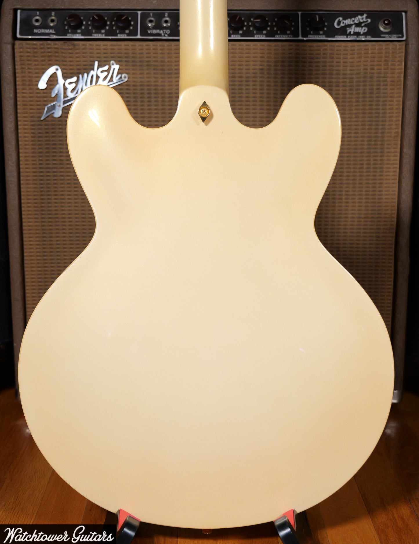 1983 Gibson Custom Shop ES-335 *Rare Custom Color* Pearl White with Gold Hardware