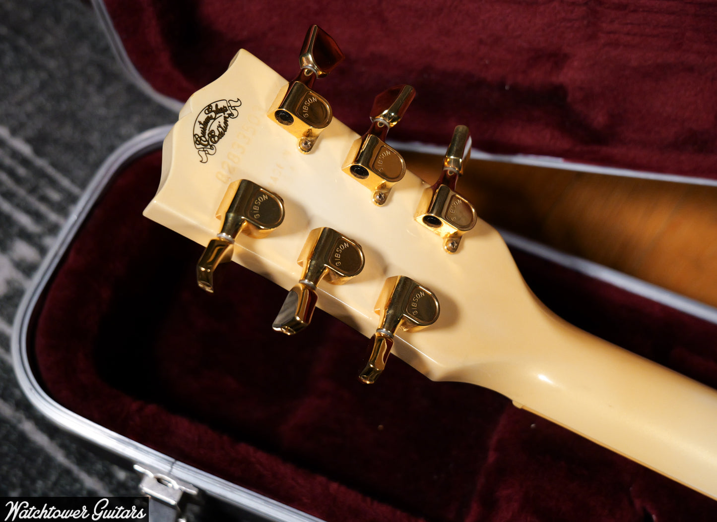1983 Gibson Custom Shop ES-335 *Rare Custom Color* Pearl White with Gold Hardware