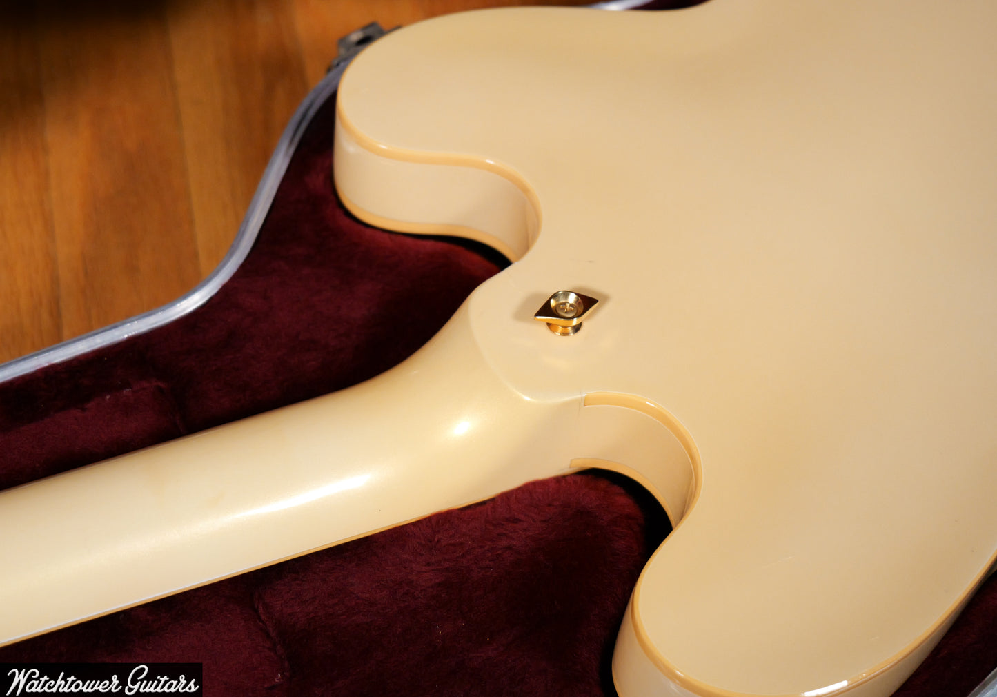 1983 Gibson Custom Shop ES-335 *Rare Custom Color* Pearl White with Gold Hardware
