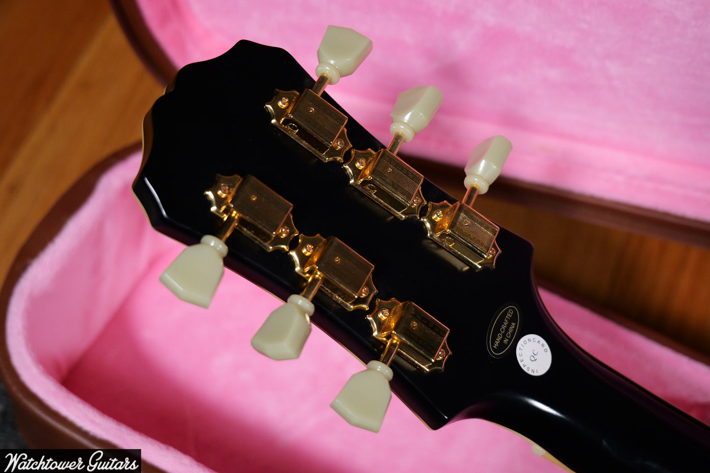 2016 Epiphone Ltd Inspired by 1955 Les Paul Custom Ebony