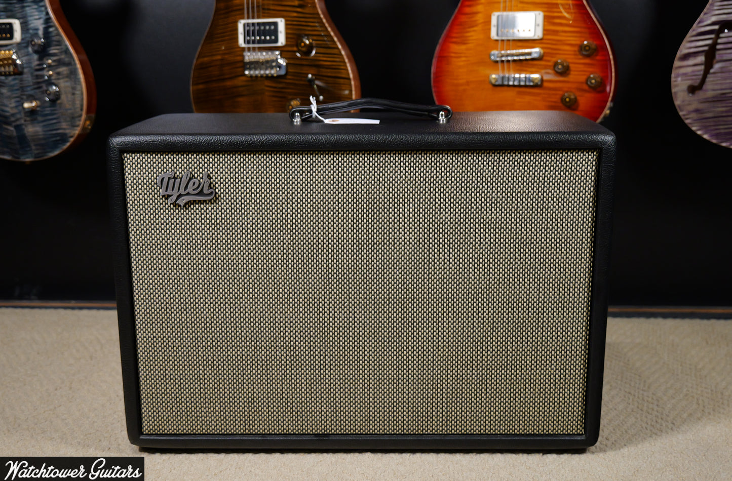 Tyler Amp Works 1x12 Cabinet Black Tolex & Celestion Strawberries & Cream Speaker