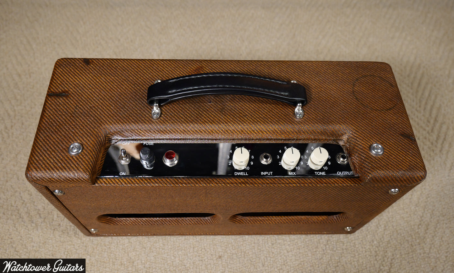 Tyler Amp Works Tube Reverb Unit Dirty Lacquered Relic Tweed