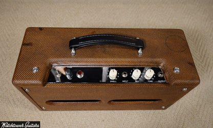 Tyler Amp Works Tube Reverb Unit Dirty Lacquered Relic Tweed