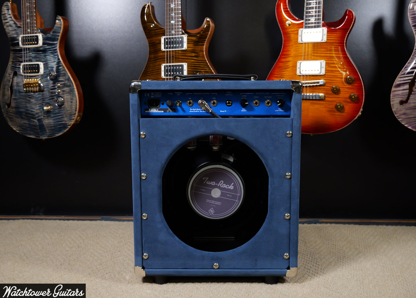 Two Rock Studio Overdrive 1x12 Combo Denim Blue Suede