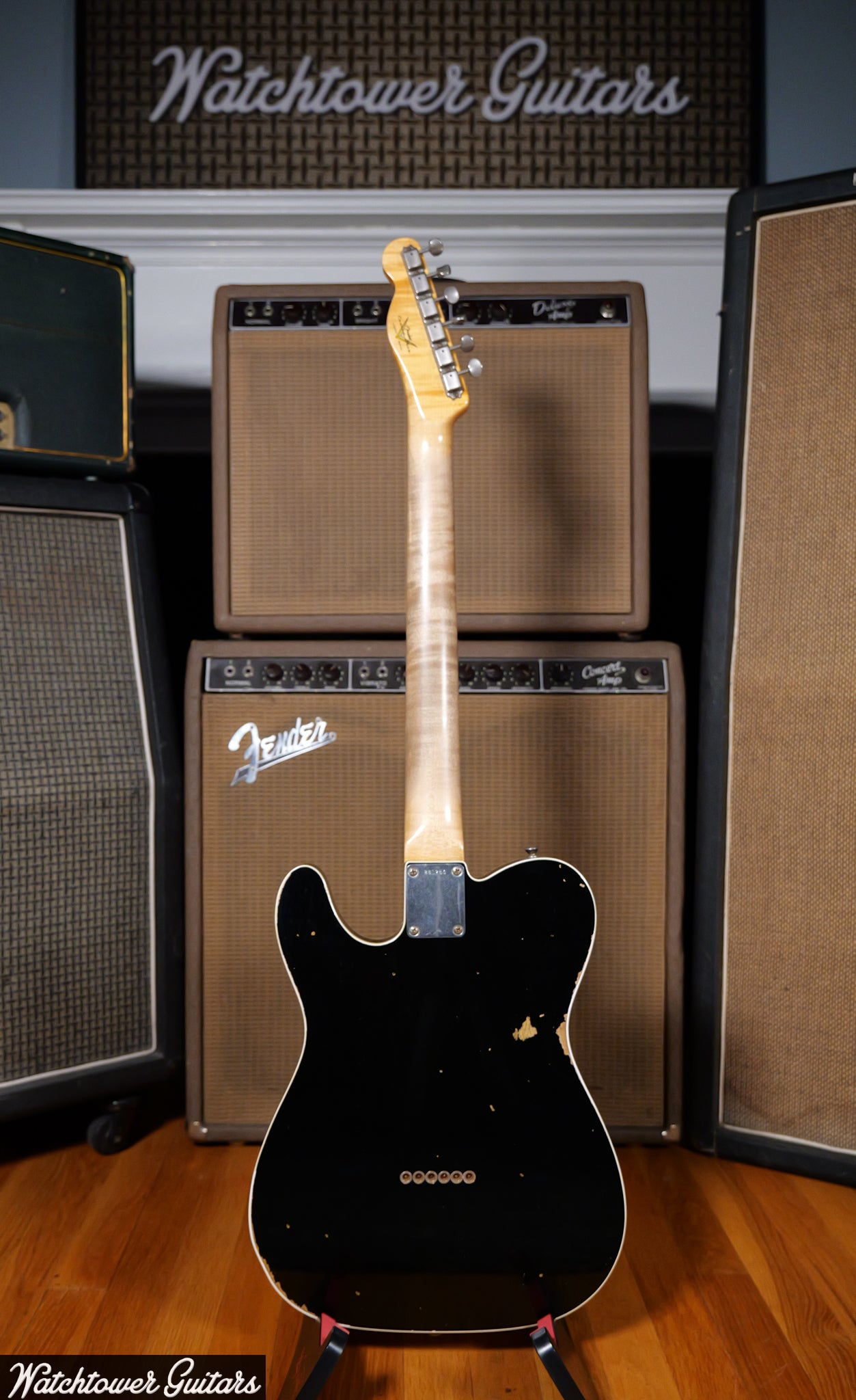 2015 Fender Custom Shop Wildwood 10 '62 Telecaster Custom Black Josefina Hand Wound