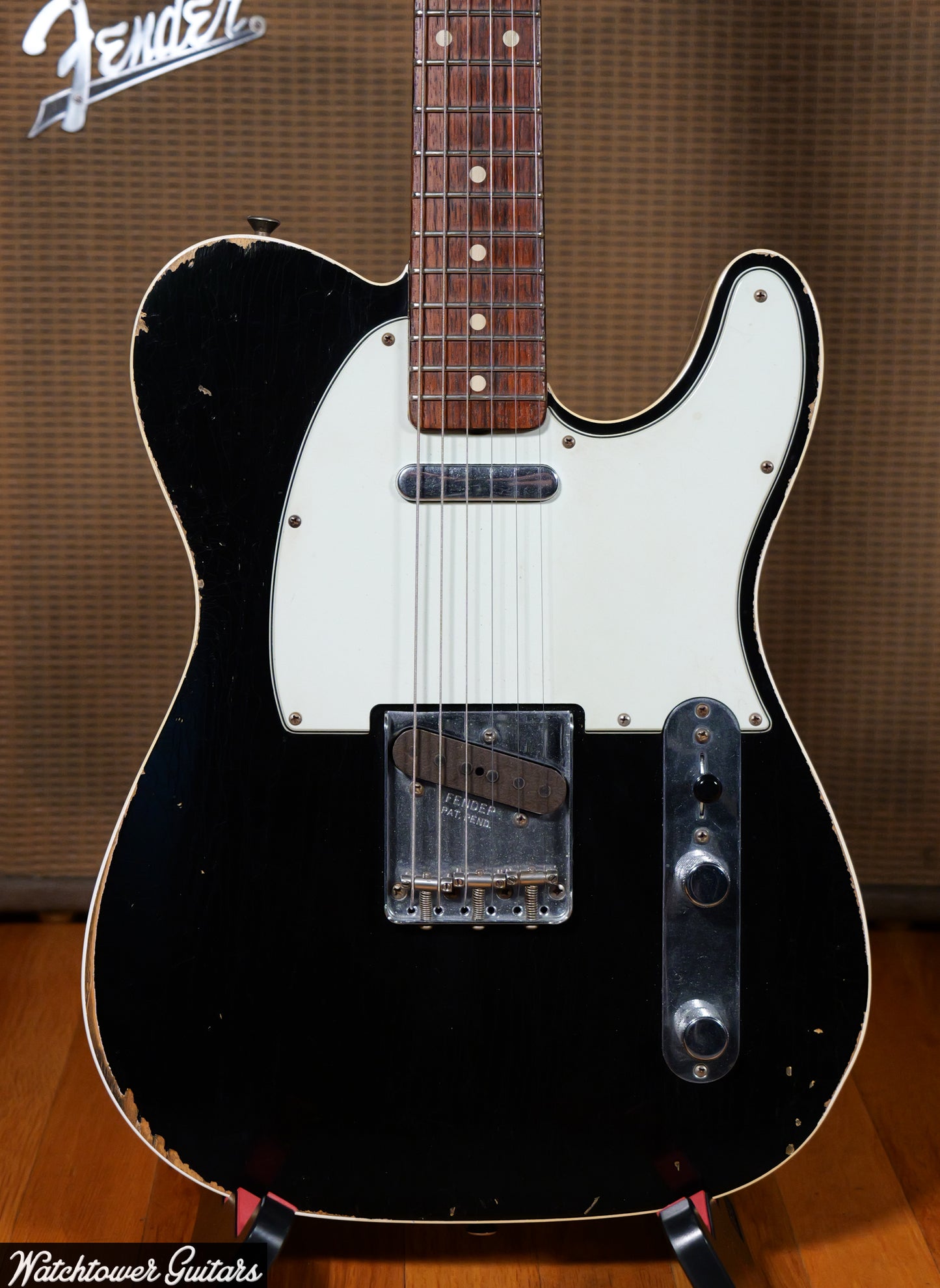 2015 Fender Custom Shop Wildwood 10 '62 Telecaster Custom Black Josefina Hand Wound