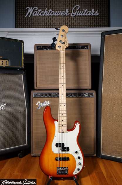 2016 Fender Precision Bass American Elite Tobacco Burst