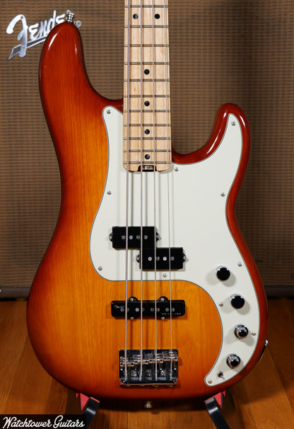 2016 Fender Precision Bass American Elite Tobacco Burst