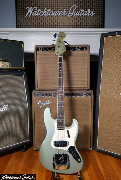 1966 Fender Jazz Bass Ice Blue Metallic & Matching Headstock