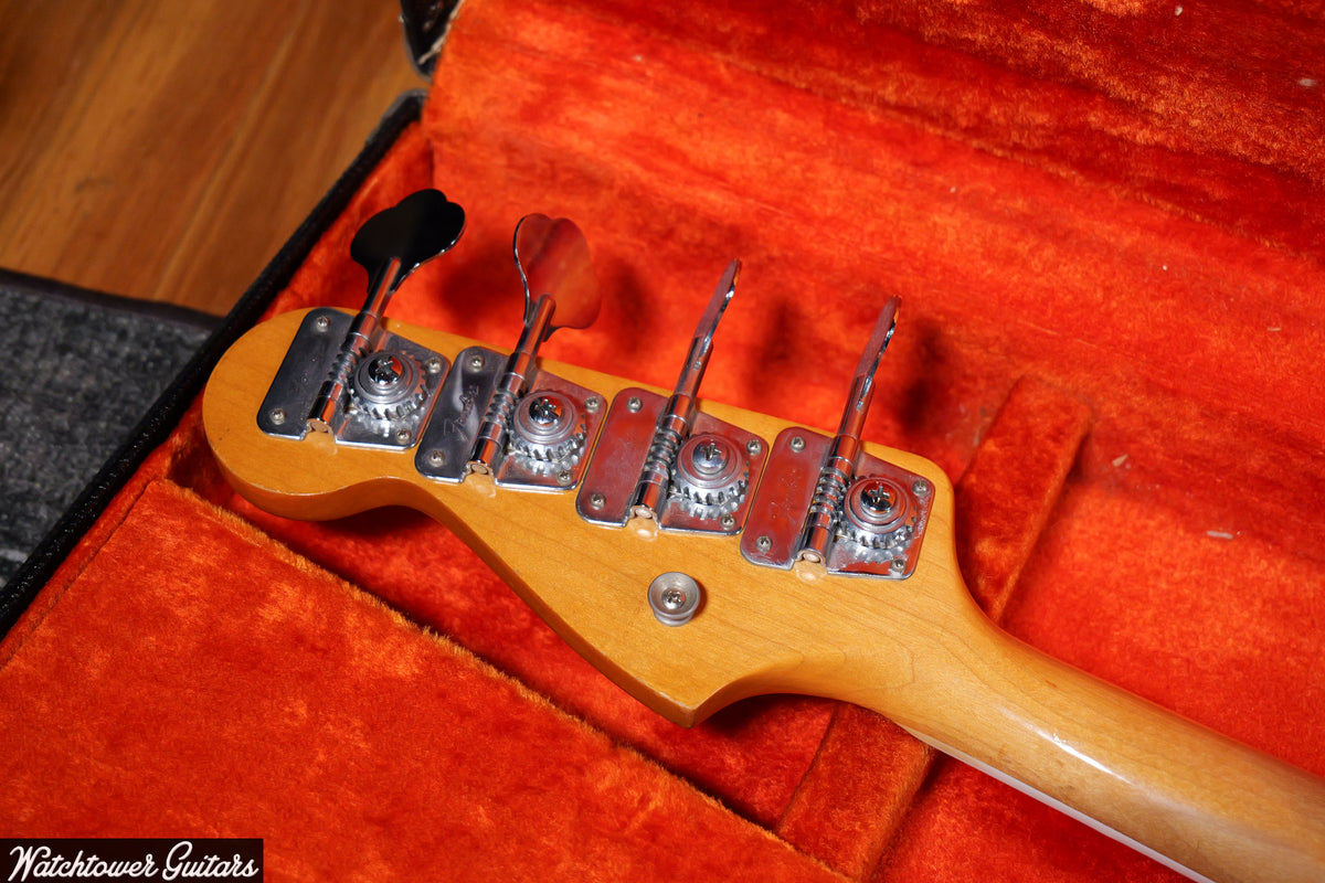 1966 Fender Jazz Bass Ice Blue Metallic & Matching Headstock