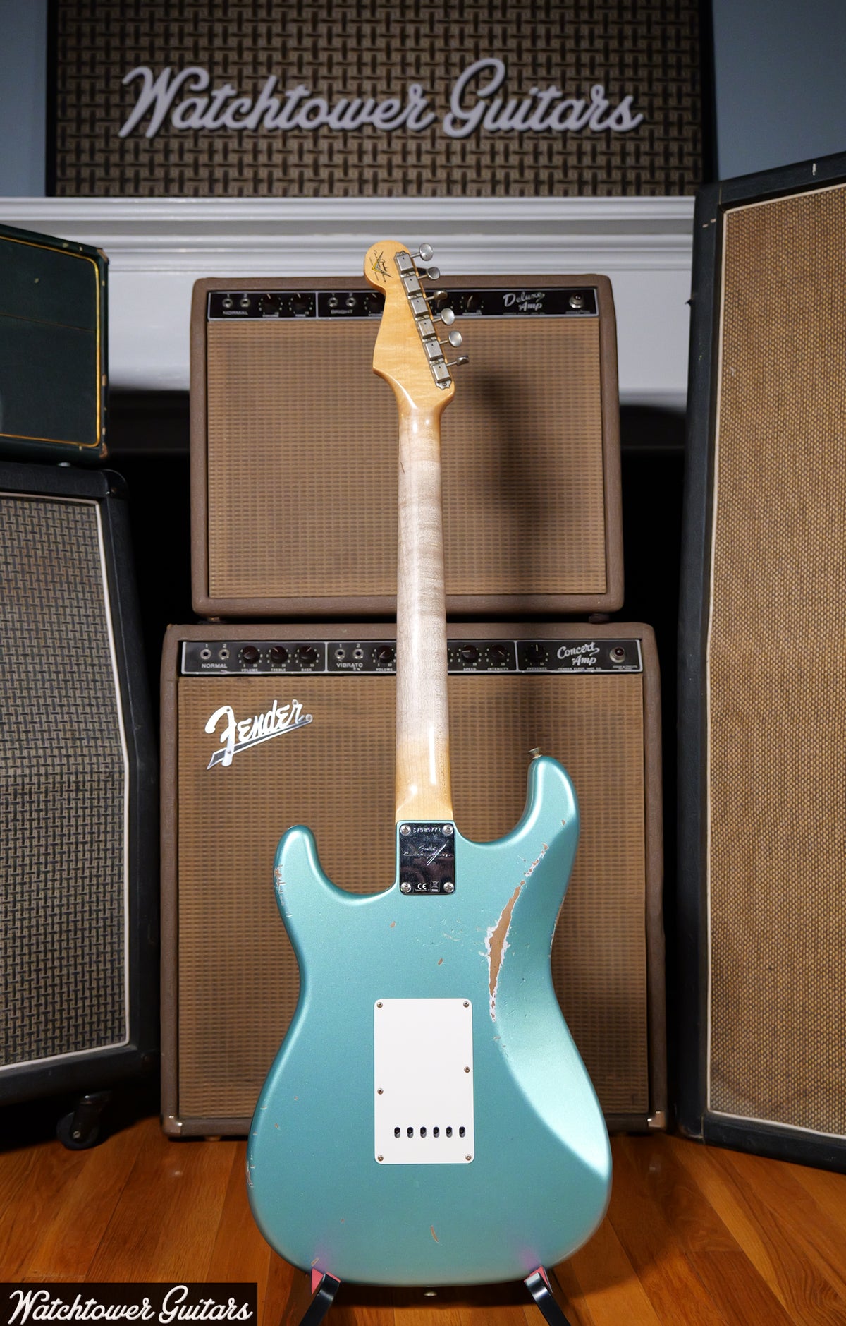 2025 Fender Custom Shop Limited '59 Stratocaster HSS Daphne Blue Metallic Relic