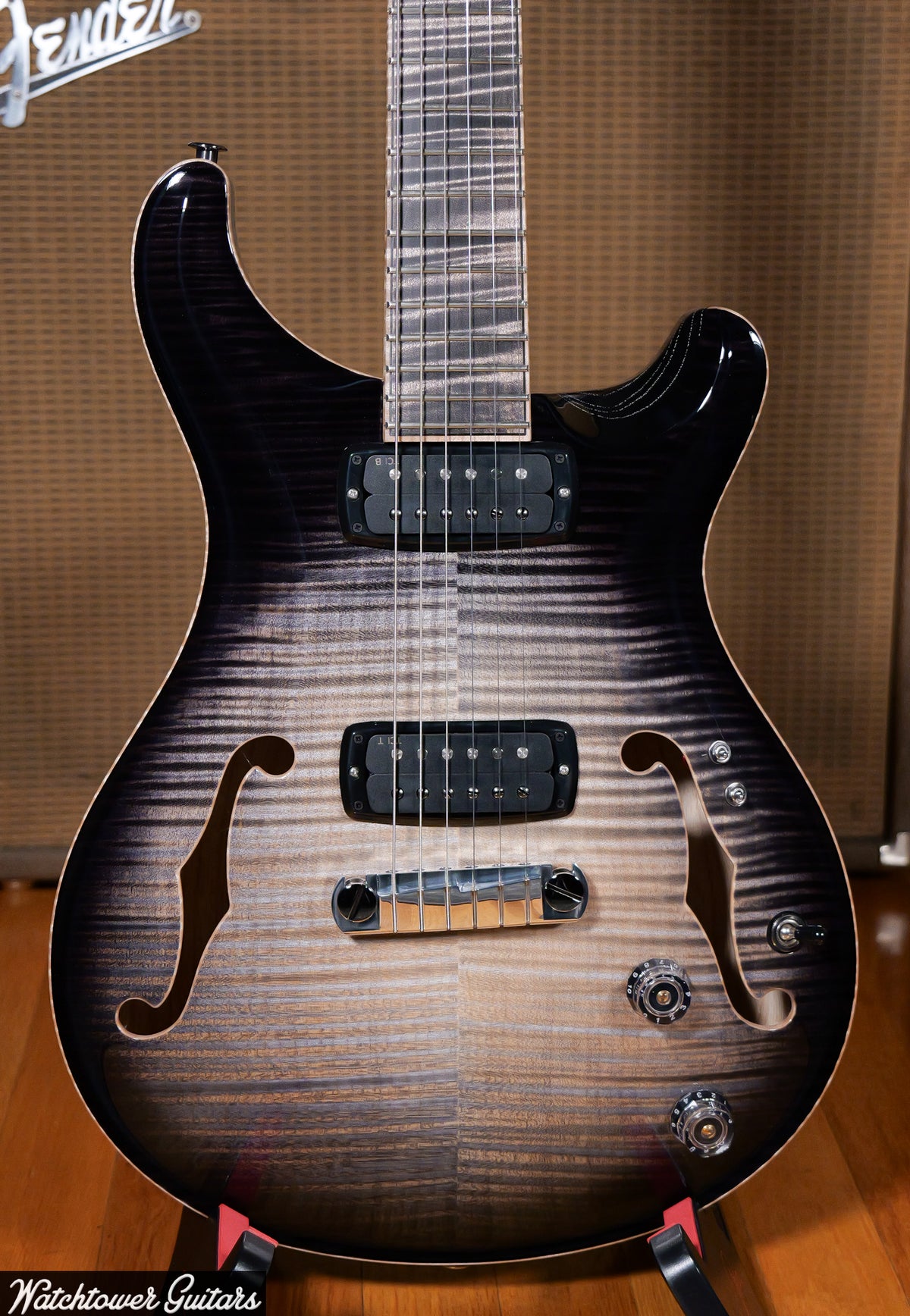 Paul Reed Smith PRS Private Stock 30th Anniversary "Birds of Feather" Hollowbody I Frostbite Glow