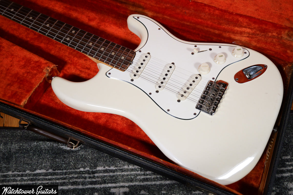 1966 Fender Stratocaster Olympic White