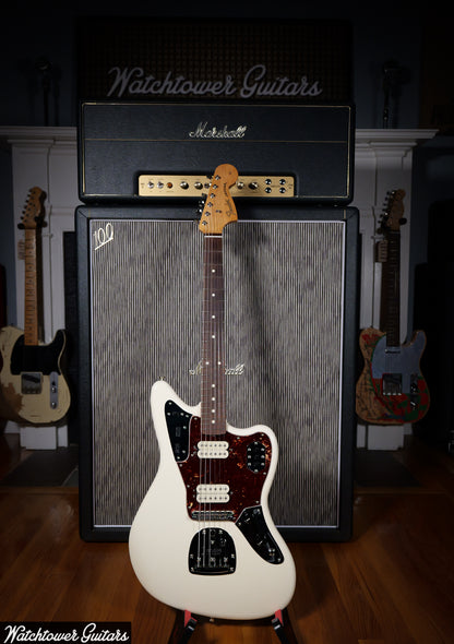 2015 Fender Jaguar Classic Player HH Olympic White