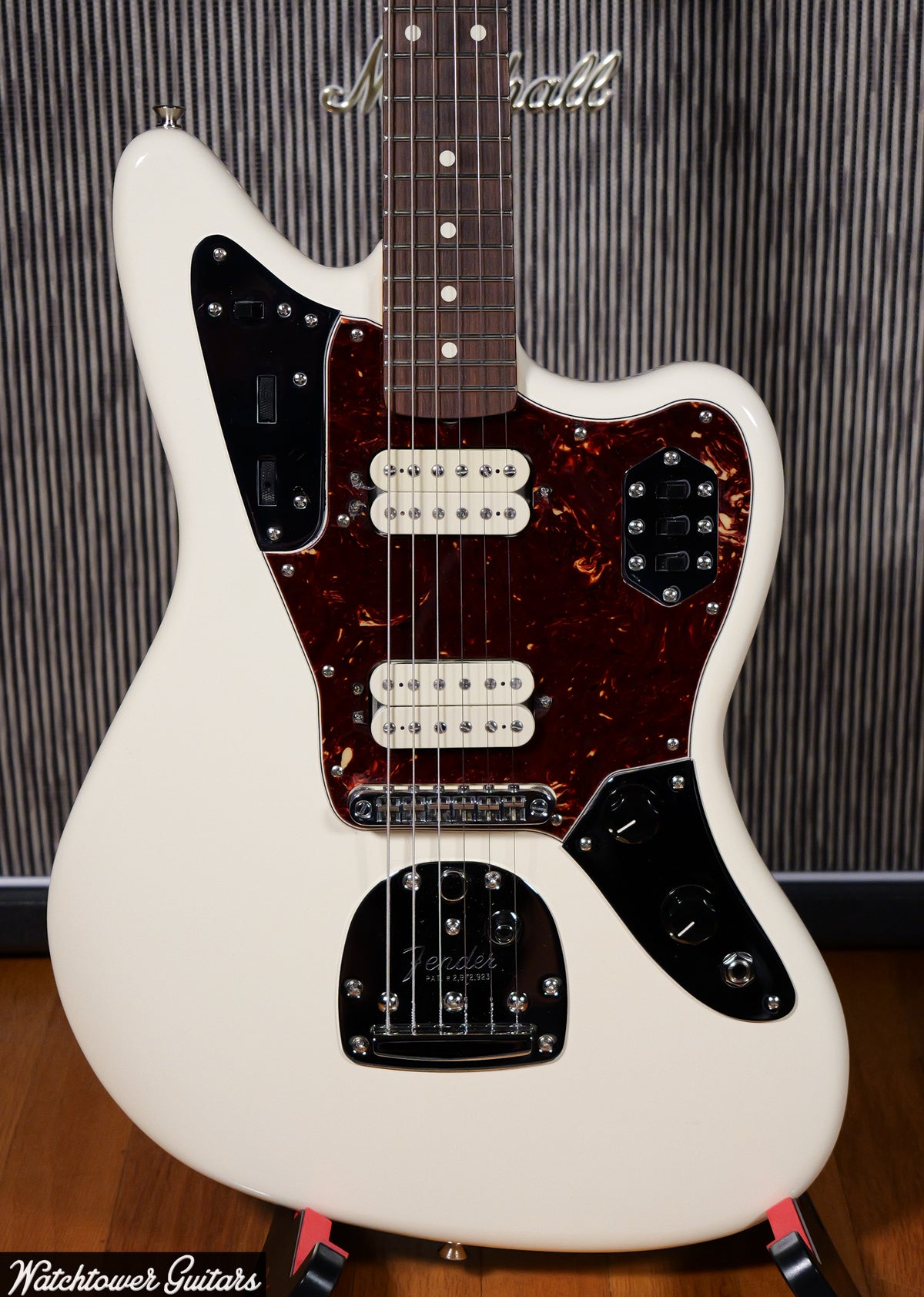 2015 Fender Jaguar Classic Player HH Olympic White