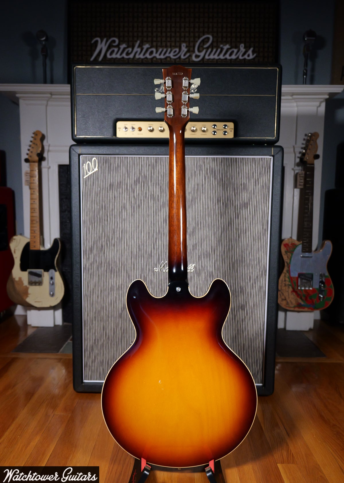 2021 Gibson 1964 ES-335 Block Vintage Sunburst VOS