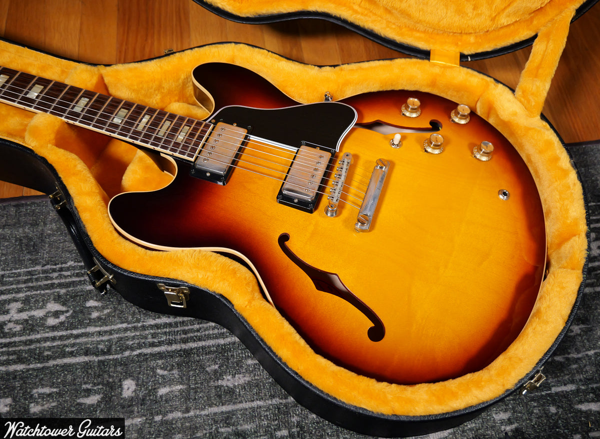 2021 Gibson 1964 ES-335 Block Vintage Sunburst VOS