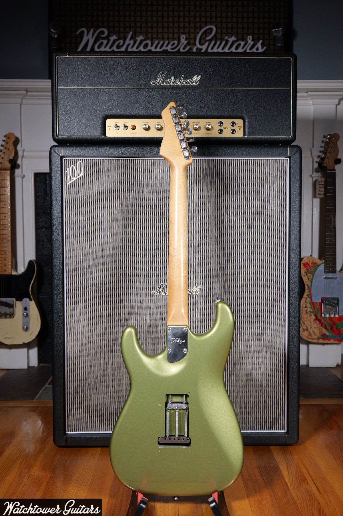 2016 D'Pergo Vintage Limited Metallic Moss Green