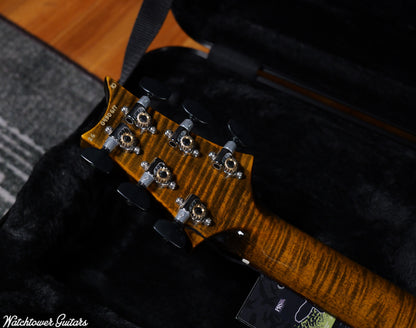 Paul Reed Smith PRS Custom 24 Stoptail Wood Library Tiger's Eye