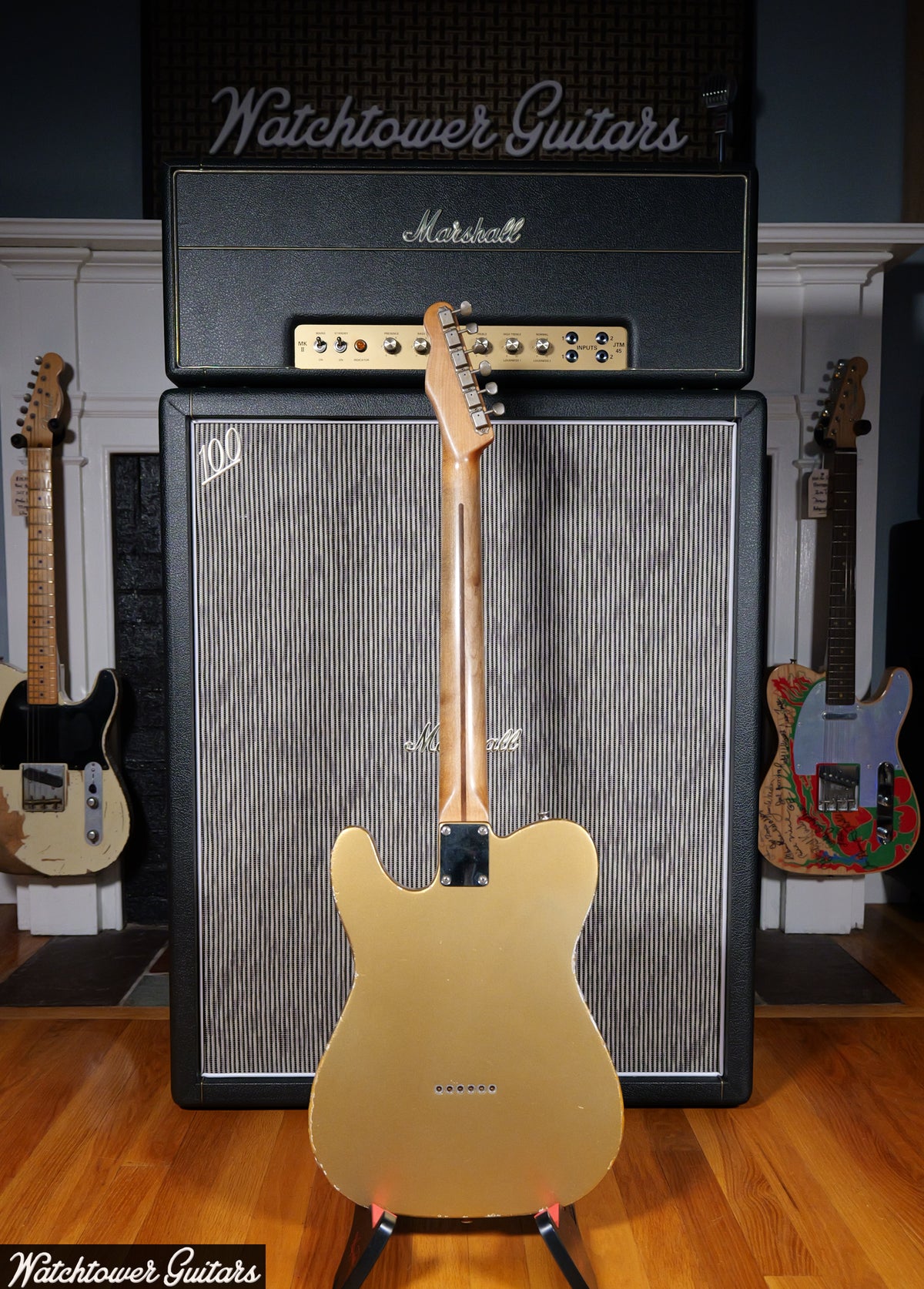 2024 Danocaster Gold Sparkle Single Cut