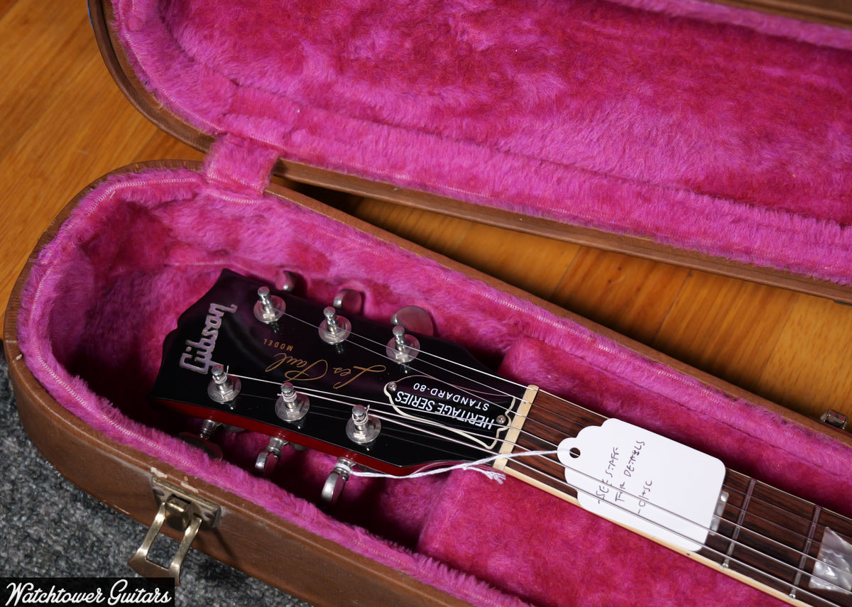 1981 Gibson Les Paul Heritage 80 Cherry Sunburst
