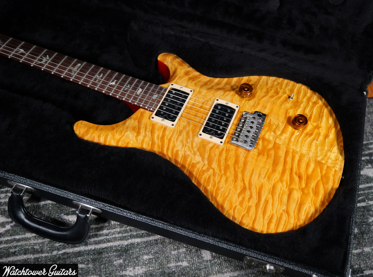 1989 PRS Custom 24 Signature #448/1000 Vintage Yellow Private Stock Quality Quilt