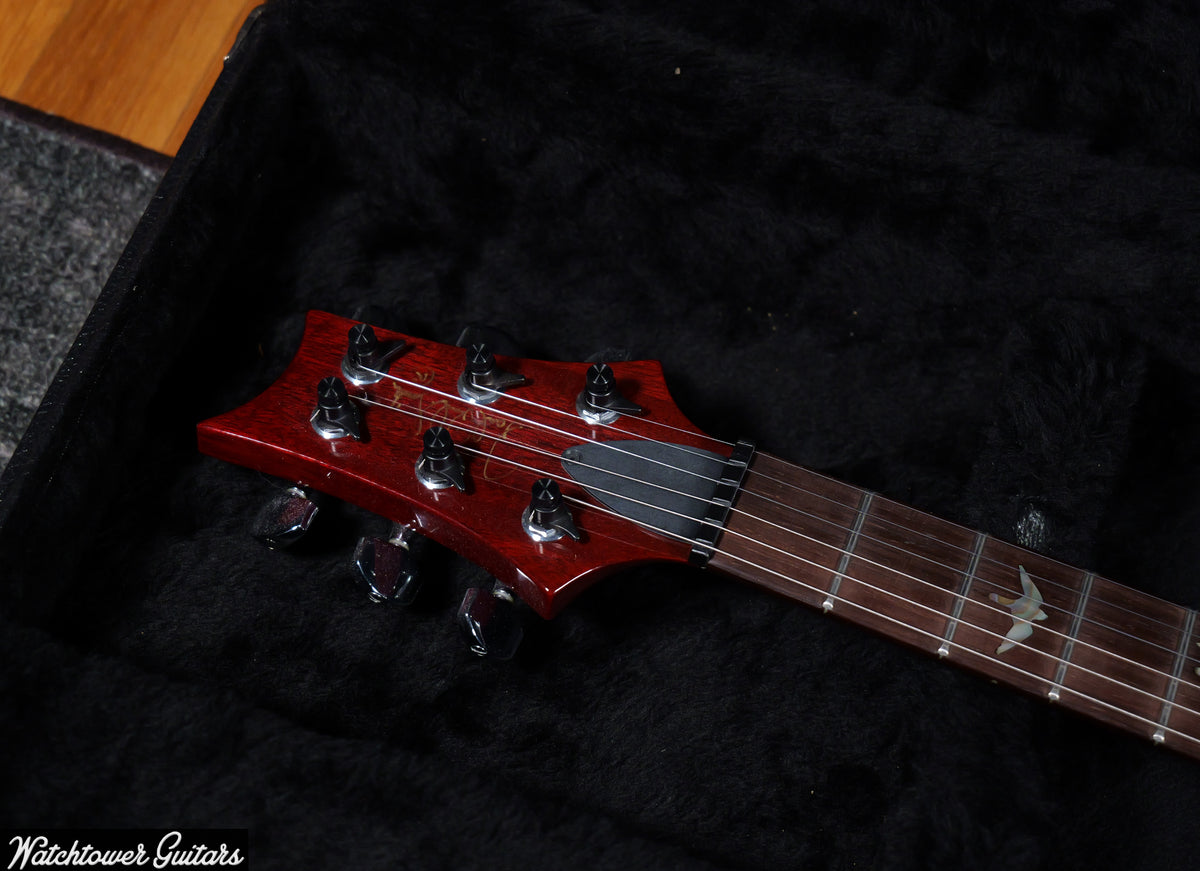 1989 PRS Custom 24 Signature #448/1000 Vintage Yellow Private Stock Quality Quilt