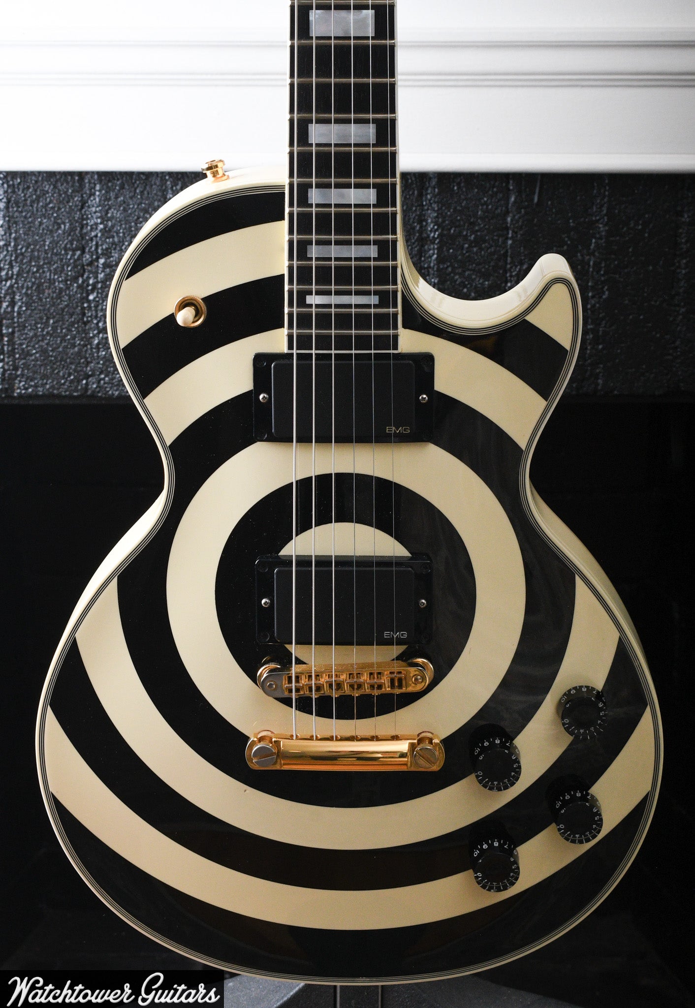 2005 Gibson Zakk Wylde Signature Les Paul Custom Bullseye