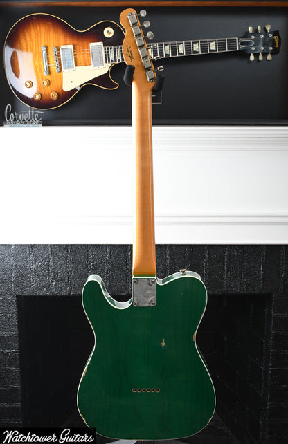 2015 Fender Custom Shop 1960 Telecaster Custom Relic Trans Green