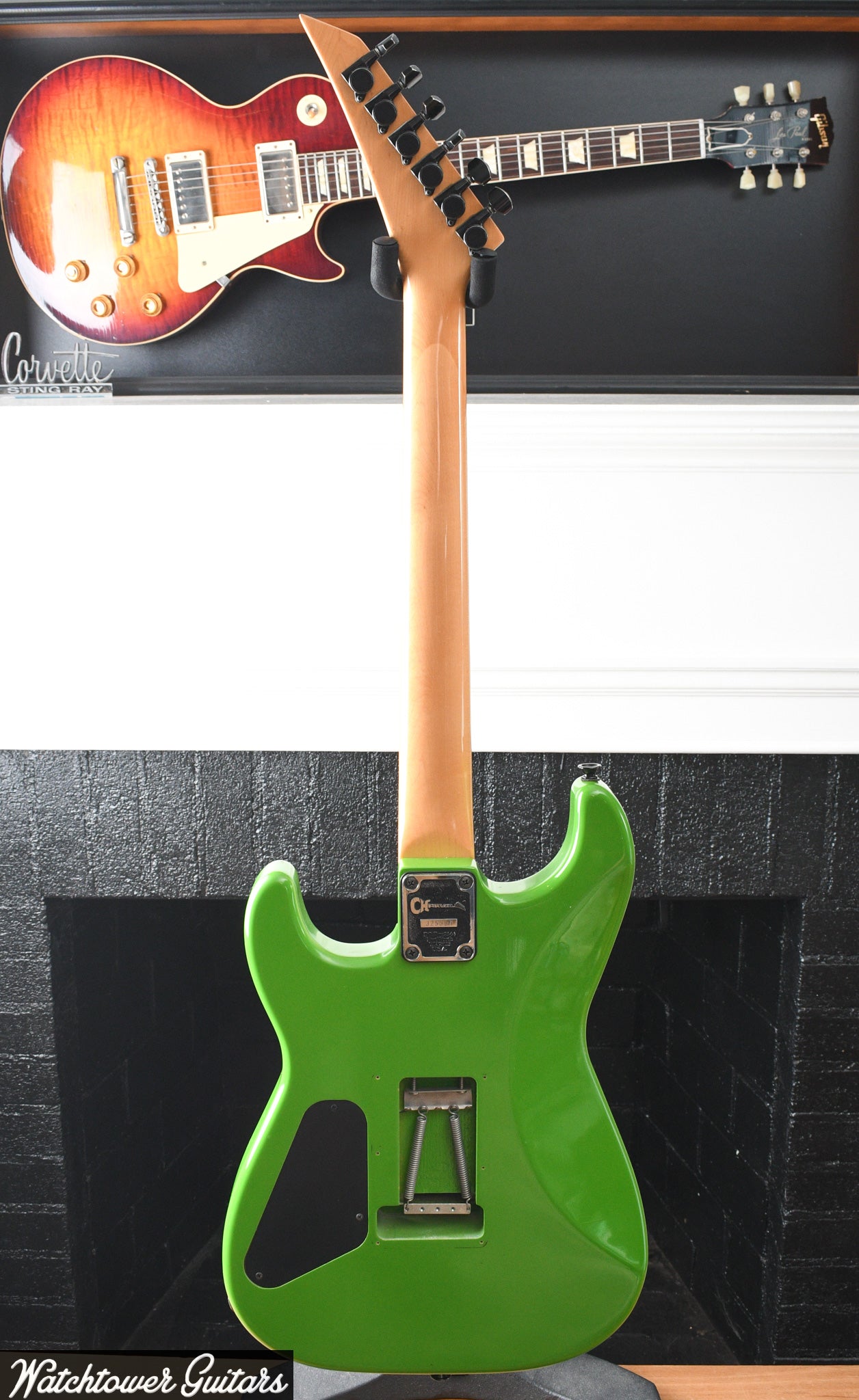 Charvel & Luxxtone San Dimas Nitro Charger Green KNE, Upgraded Pickups MIJ Neck