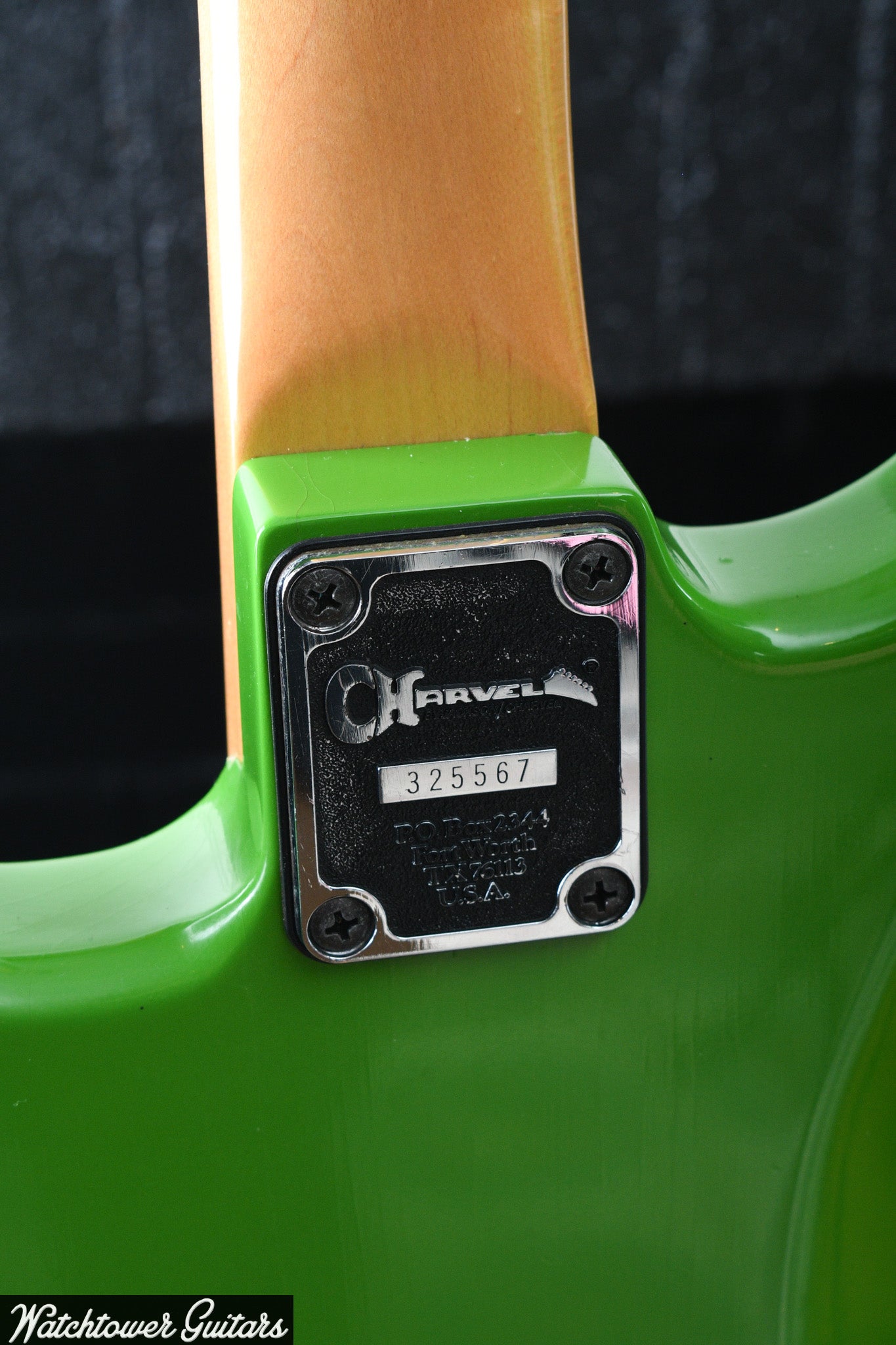 Charvel & Luxxtone San Dimas Nitro Charger Green KNE, Upgraded Pickups MIJ Neck