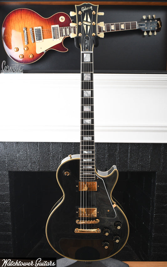 2022 Gibson 1968 Les Paul Custom Wildwood Spec Black Beauty