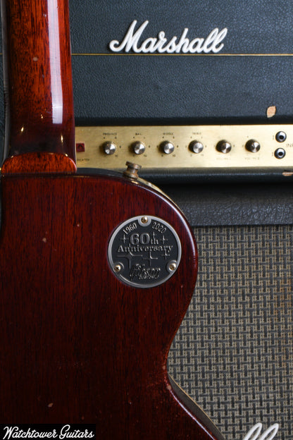 2020 Gibson 1960 R0 Standard 60th Anniversary Murphy Lab Light Aged Tomato Soup Burst