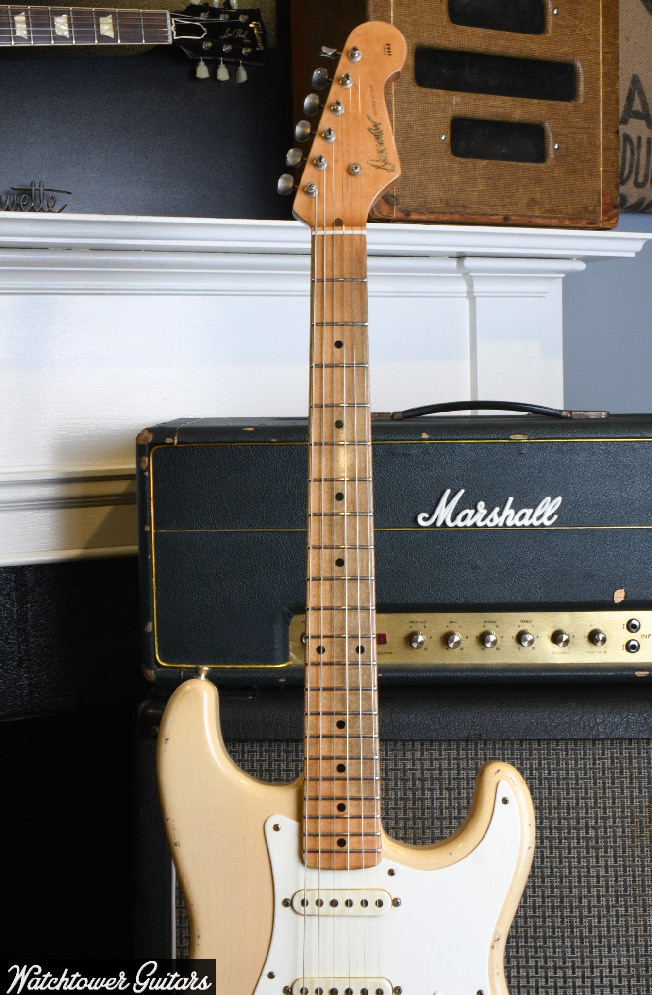2018 Danocaster Double Cut Blonde