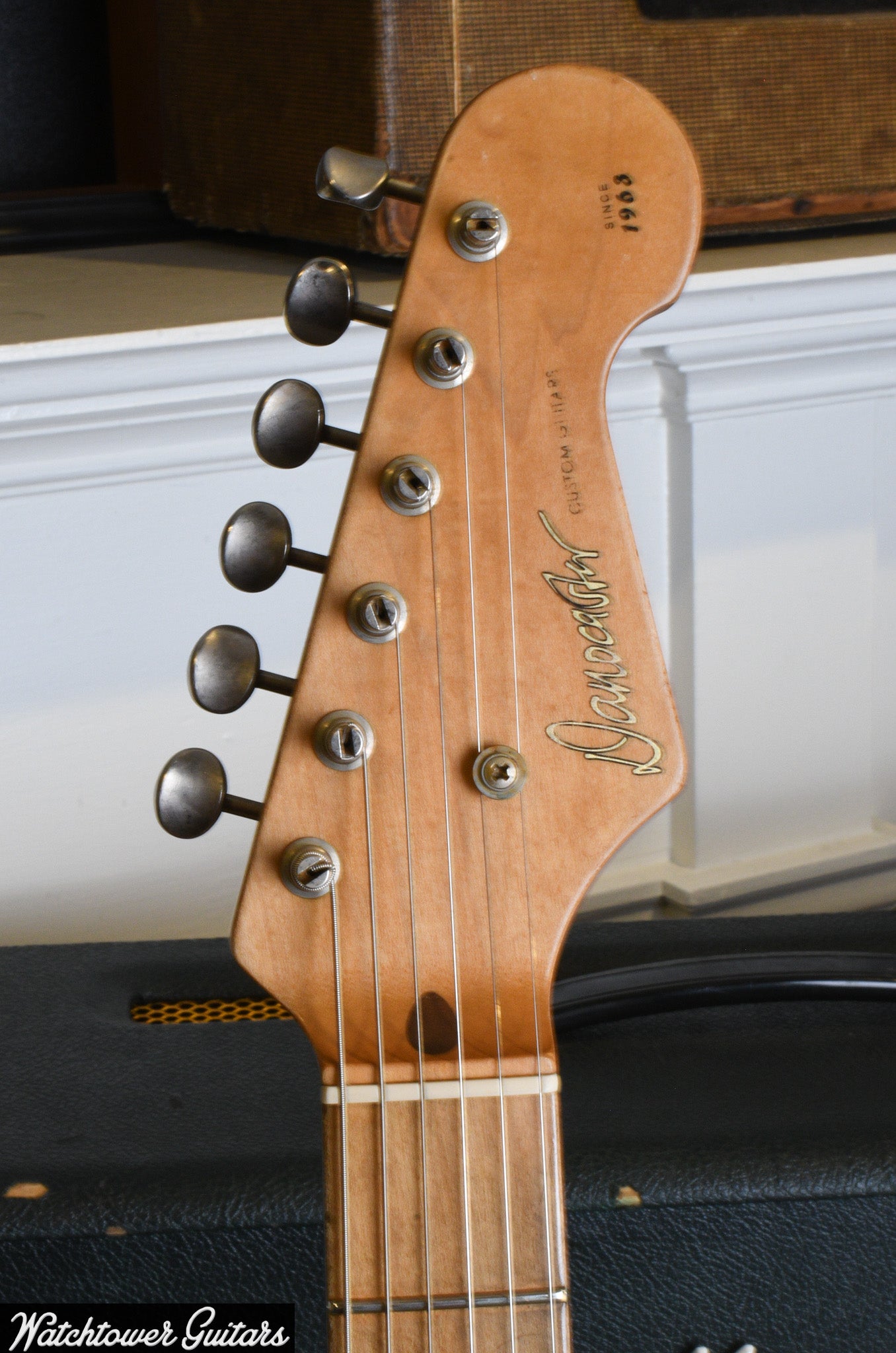 2018 Danocaster Double Cut Blonde