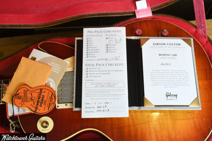 2020 Gibson 1960 R0 Standard 60th Anniversary Murphy Lab Light Aged Tomato Soup Burst