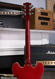 2001 Gibson ES-335 Dot Figured One Piece Top Cherry Red