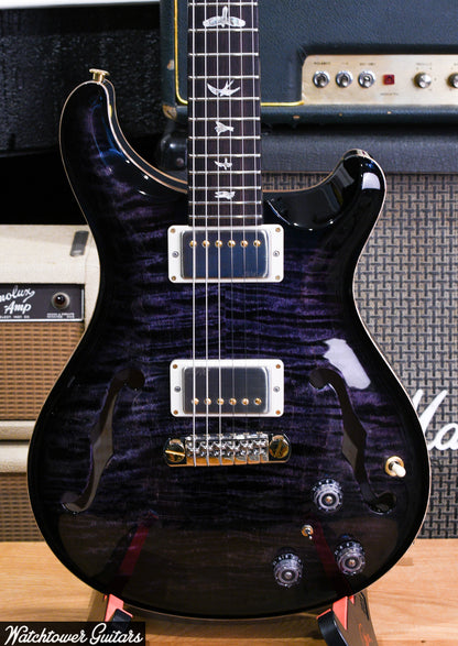 2024 Paul Reed Smith PRS Hollowbody II Piezo 10 Top Purple Mist