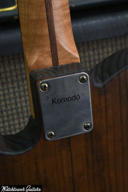 LSL Instruments Bad Bone 190 Reclaimed Pine Oil Finish Med Aged "Komodo"