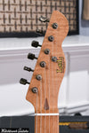 LSL Instruments Bad Bone 290 Reclaimed Pine Oil Finish Med Aged "Crocodile"